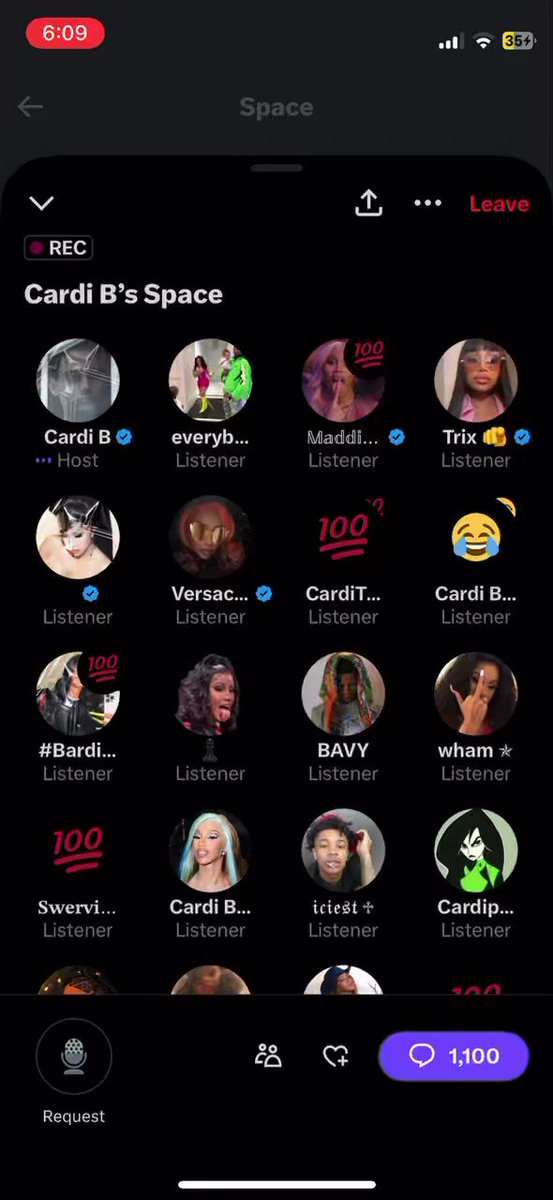 RT @itsnaldo_: CARDI B’s space from today if you missed it. https://t.co/9jP2CzeyzZ