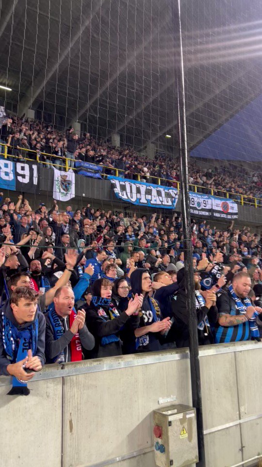 Club Brugge KV on X: Fans on point. 🥰 #CLUKVK