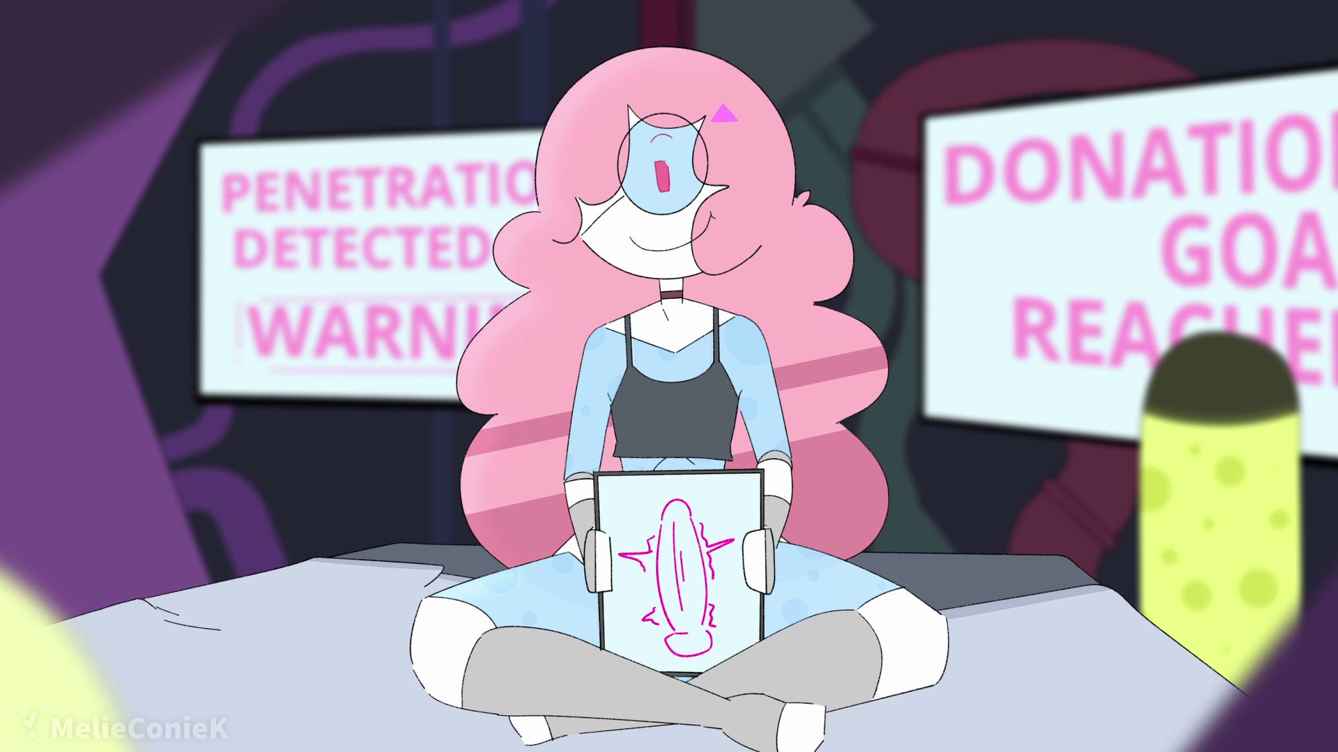 MelieConieK on X: This is just a dumb little Quinn animation I had to do  for something else. Really, its just a short, dumb little gag. If youre  into Quinn though, just