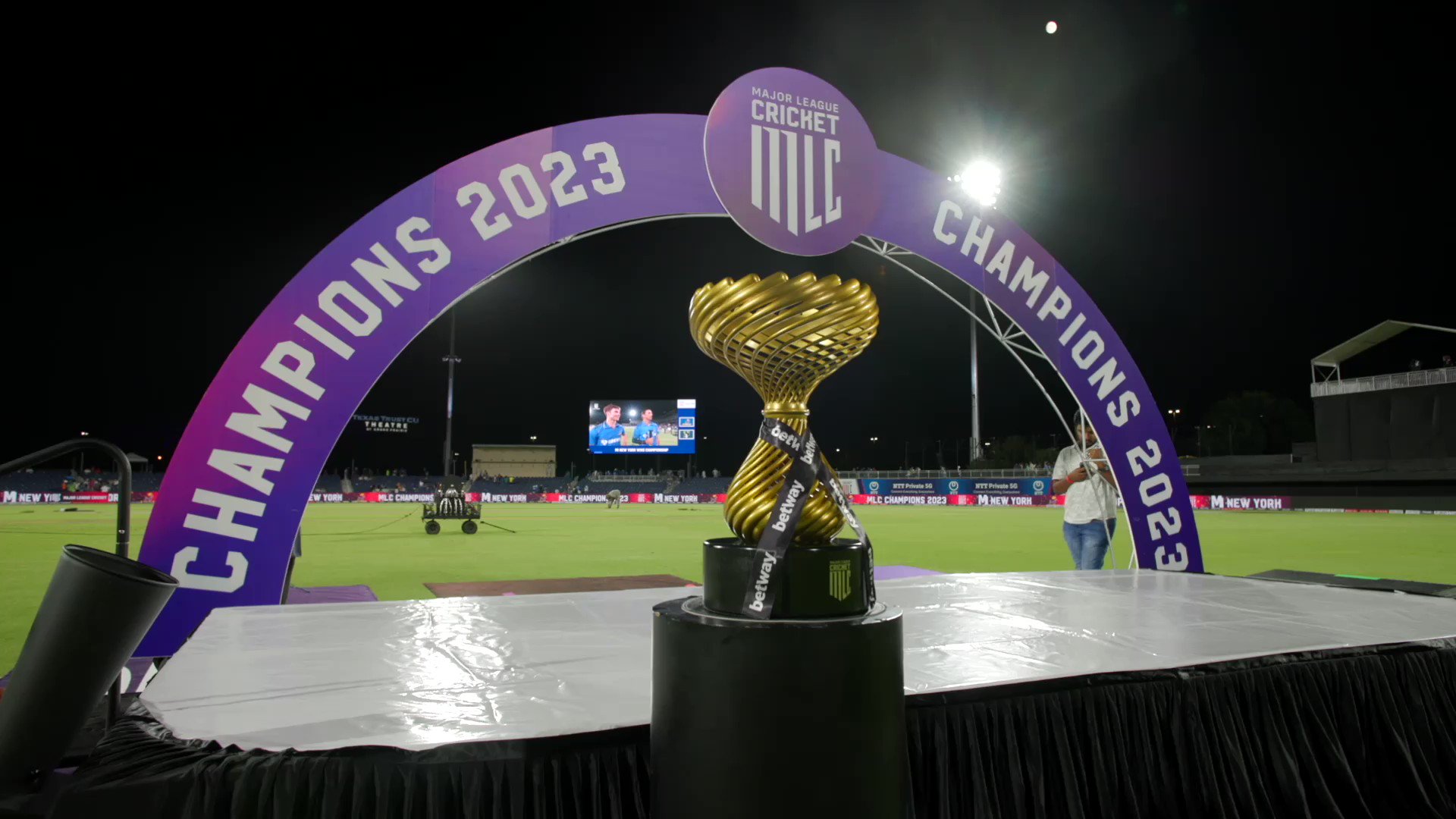 Major League Cricket Championship Trophy