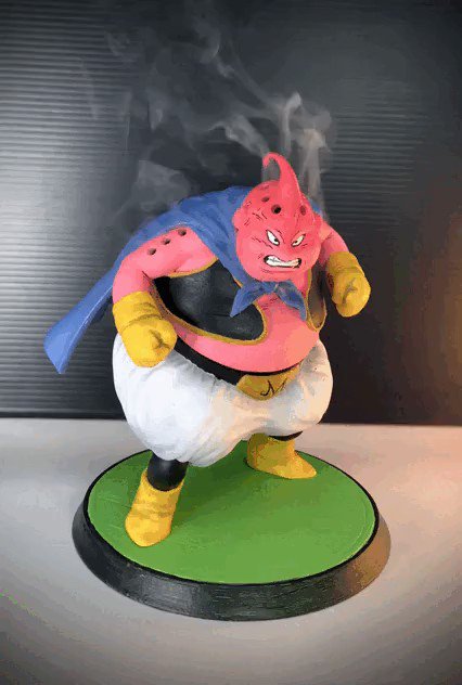 Dragon Ball Z - Action Figure Majin Boo (1ª Fase / Gordo)