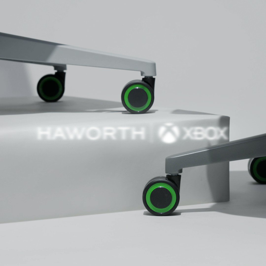 Xbox and Haworth Team Up Once More for a New Pair of Comfortable