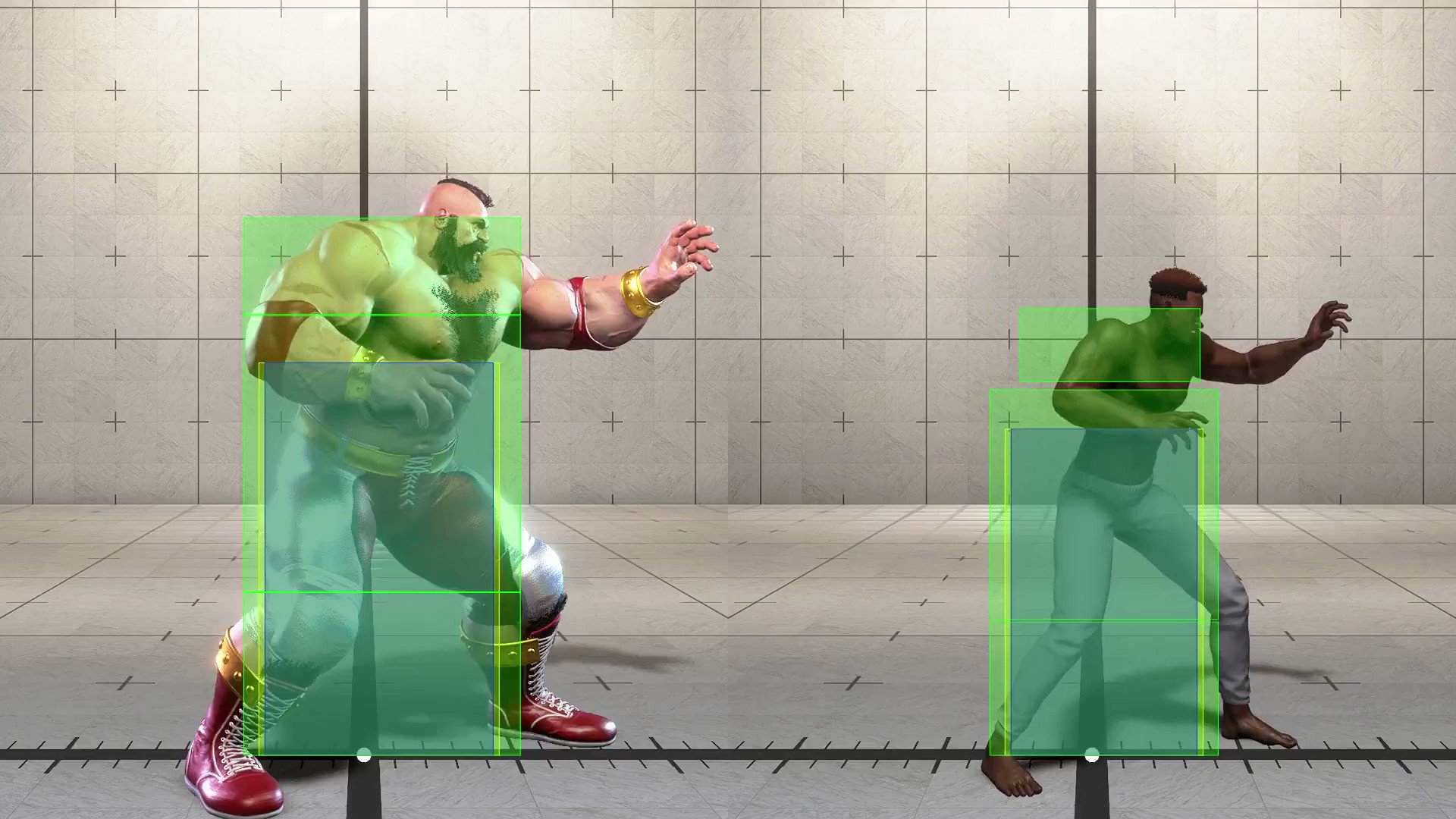 Zangief Hitboxes