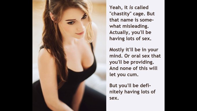 Yeah, it is called "chastity" cage...  #chastity #chastitylife #chastitydevice #keyholder #femdom #nsfwaudio<a href="/tag/chastity"class="tags">#chastity</a><a href="/tag/femdom"class="tags"><span>#femdom</span></a><a href="/tag/keyholder"class="tags"><span>#keyholder</span></a><a href="/tag/chastitydevice"class="tags"><span>#chastitydevice</span></a><a href="/tag/chastitycage"class="tags"><span>#chastitycage</span></a>