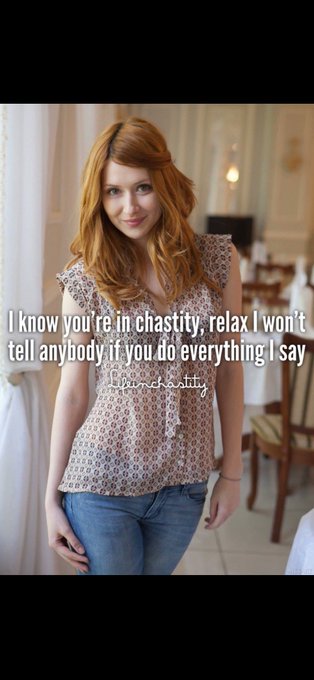 That's right, just do everything I say...  #chastity #chastitylife #chastitycage #chastitydevice #femdom<a href="/tag/chastity"class="tags">#chastity</a><a href="/tag/femdom"class="tags"><span>#femdom</span></a><a href="/tag/keyholder"class="tags"><span>#keyholder</span></a><a href="/tag/chastitydevice"class="tags"><span>#chastitydevice</span></a><a href="/tag/chastitycage"class="tags"><span>#chastitycage</span></a>