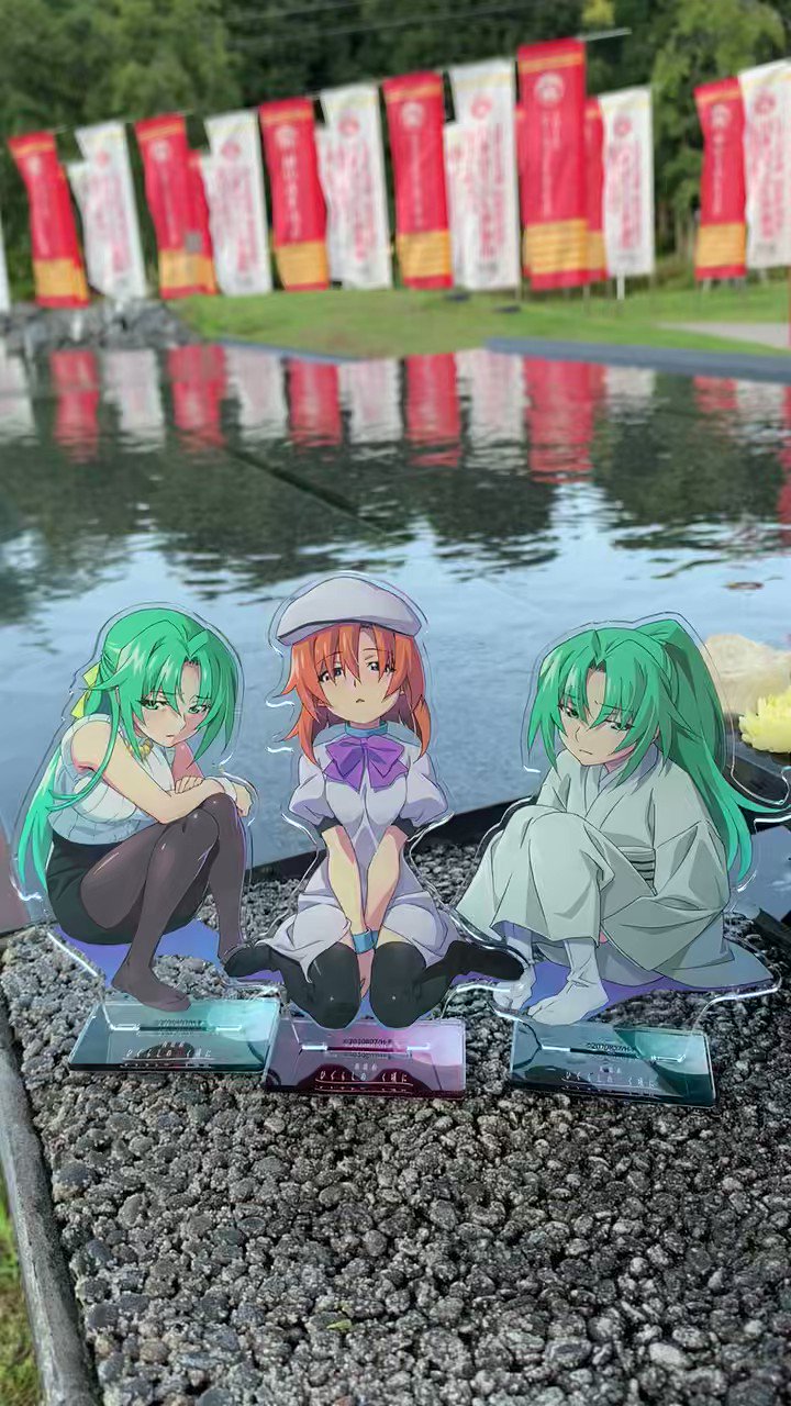 ひぐらしのなく頃に描き下ろし 朗読劇 ビッグアクリルスタンド