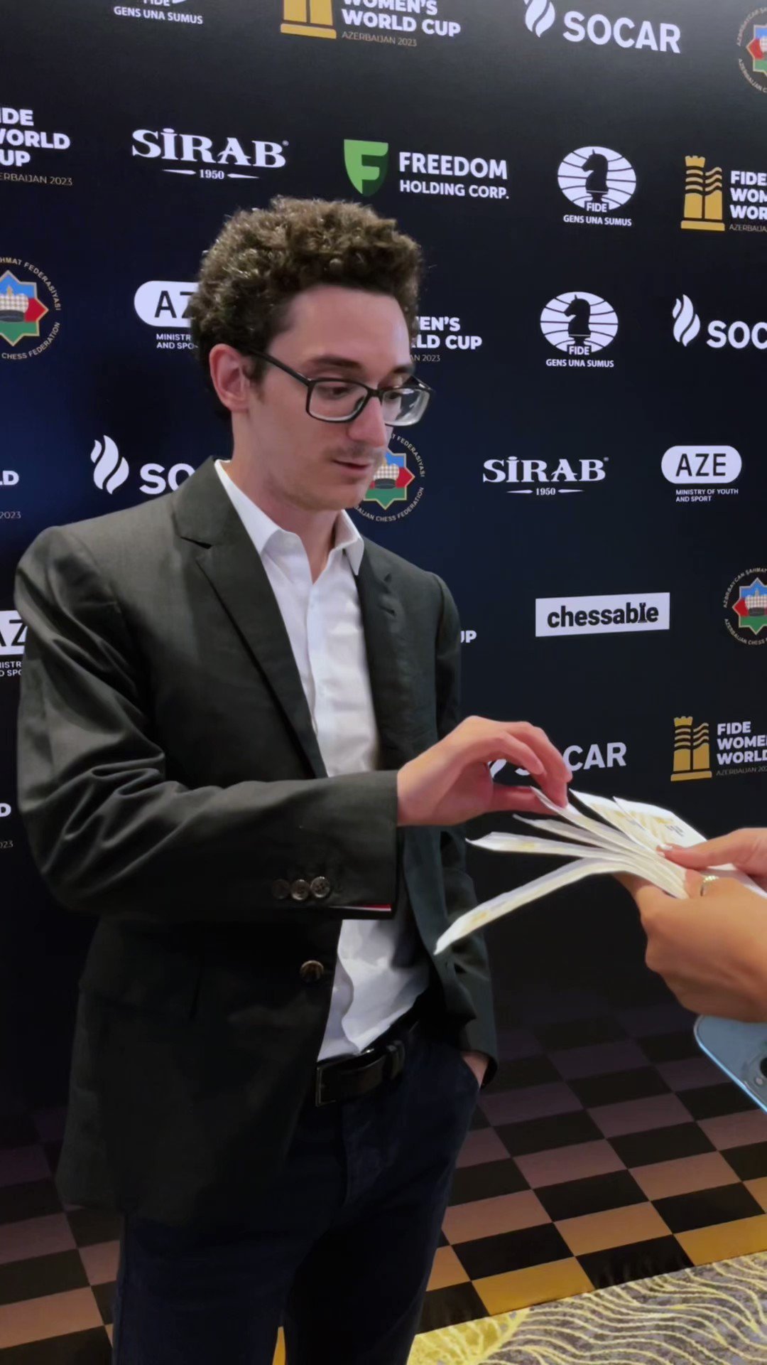 International Chess Federation on X: 3 days until the #FIDECandidates!  Meet the player: Fabiano Caruana The Italian-American Grandmaster  @FabianoCaruana is a regular on the top chess circuit and one of the most