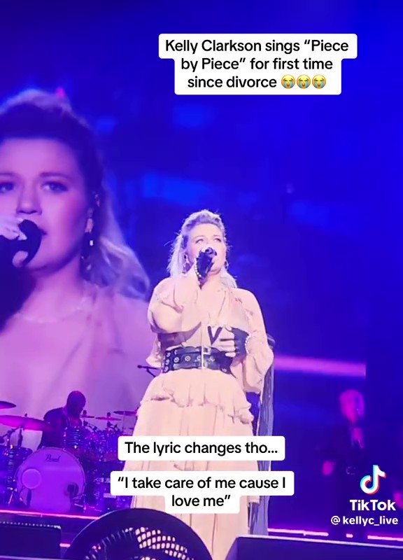 Kelly Clarkson Changes 'Piece By Piece' Lyrics After Divorce