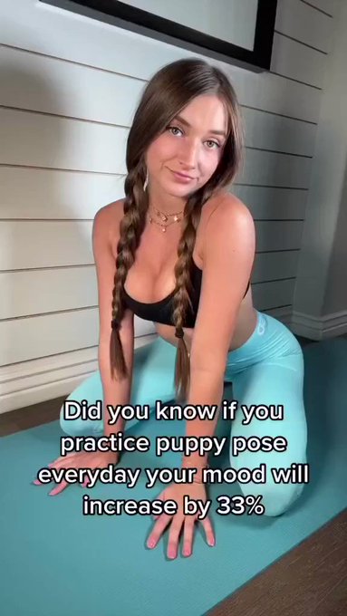 RT if you&rsquo;d stretch with me 🧘&zwj;♀️😈 https://t.co/PM3s09hF2x