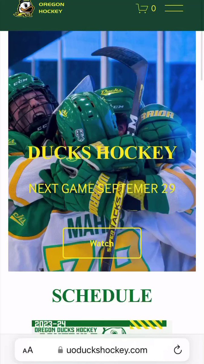 Oregon Ducks Hockey on X: The boys are headed to REGIONALS. Game