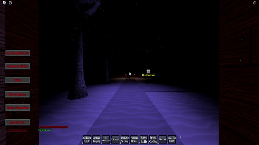 Runaway From The Slender Man's Revenge REBORN!, ROBLOX GamePlay