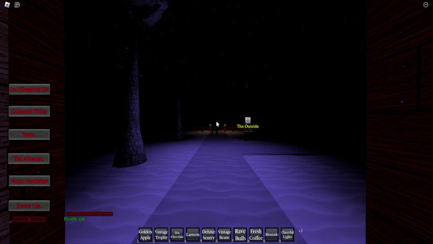 Runaway From The Slender Man's Revenge REBORN!, ROBLOX GamePlay 