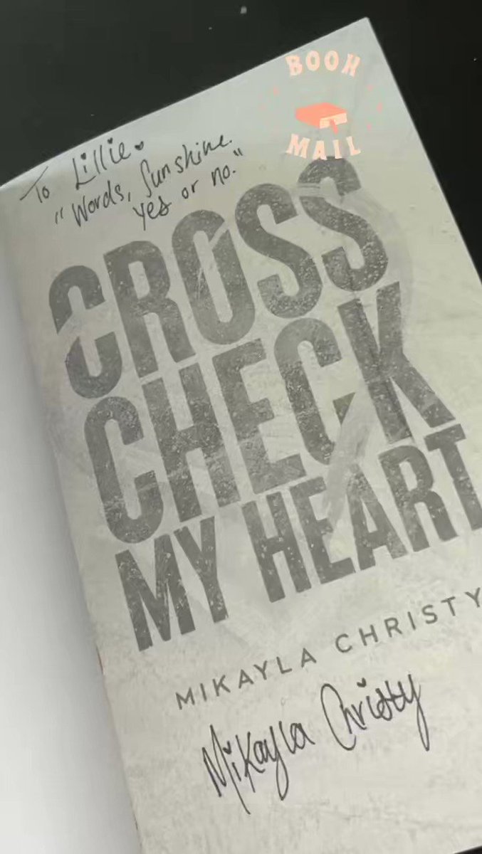 Cross Check My Heart by Mikayla Christy