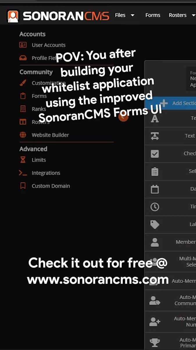 Discord Webhooks - Sonoran CMS