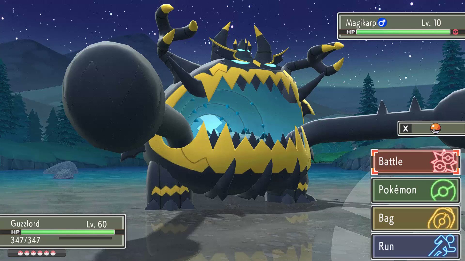 PhillyBeatzU on X: Remember that huge debate about Ultra Beast not being  Pokemon!? I guess things that aren't pokemon also have shiny's. Hmmm  #PokemonSunMoon  / X