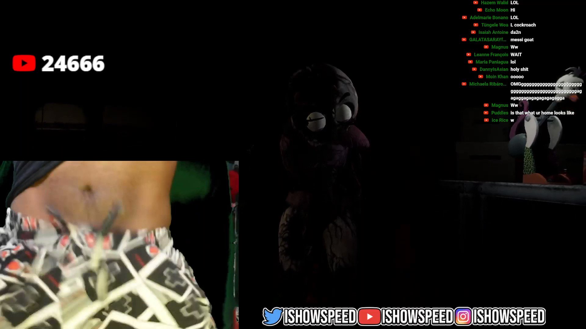 RAP MAIS on X: decide não banir IShowSpeed após expor genitália durante live - / X