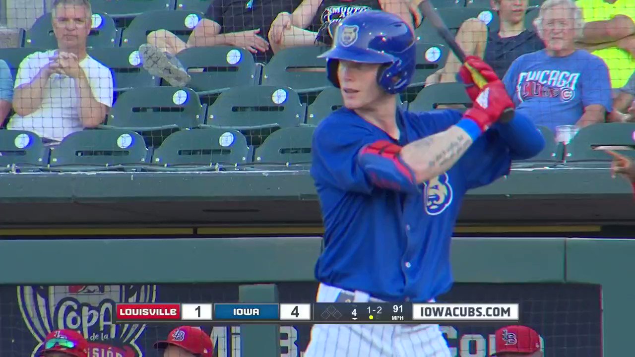 Iowa Cubs on X: Home to third in 11.37 seconds..is that fast