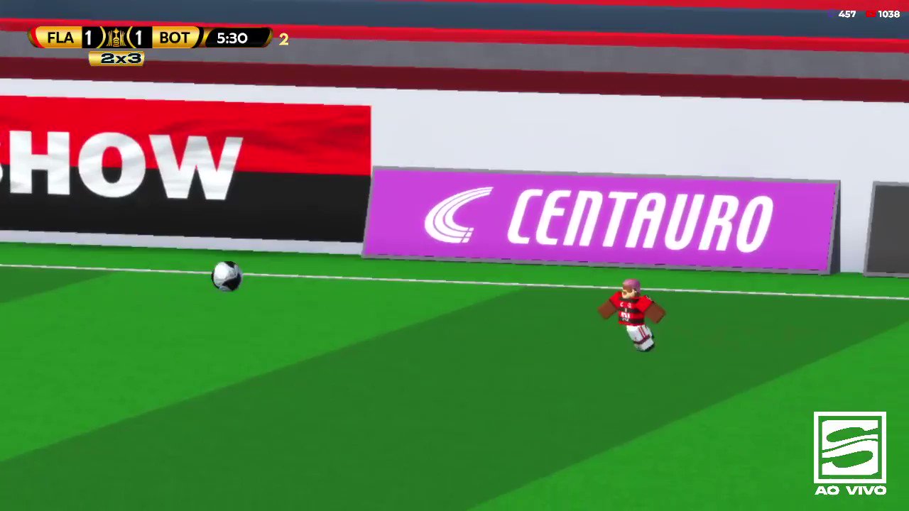 Copa Roblox 🏆 on X: O Flamengo vira o jogo e consegue levar pros