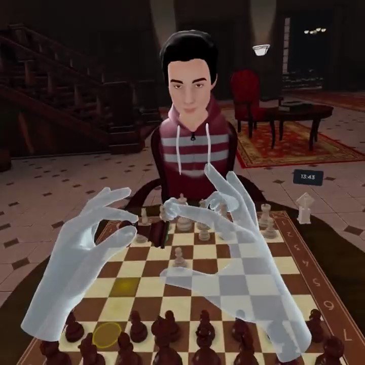 Chess Club' Brings Online Chess to Oculus Quest July 1st, Trailer Here