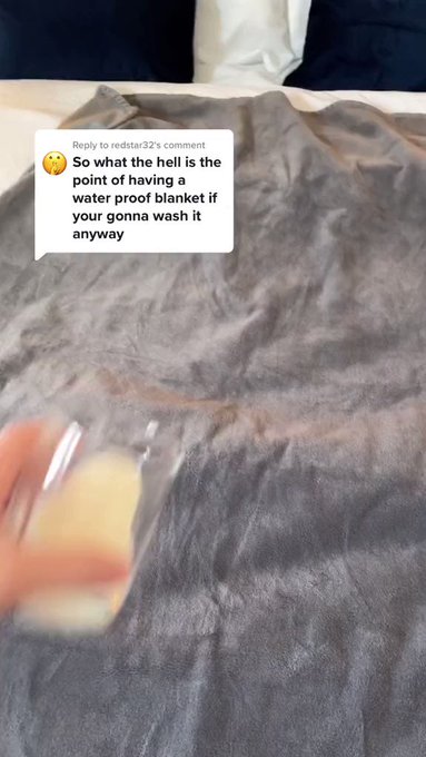 Waterproof blankey https://t.co/24LXSLch3O<a href="/tag/hygiene"class="tags"><span>#hygiene</span></a>