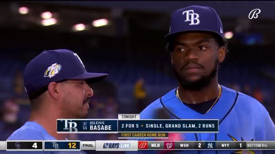 [分享] 今日Osleivis Basabe MLB生涯首轟
