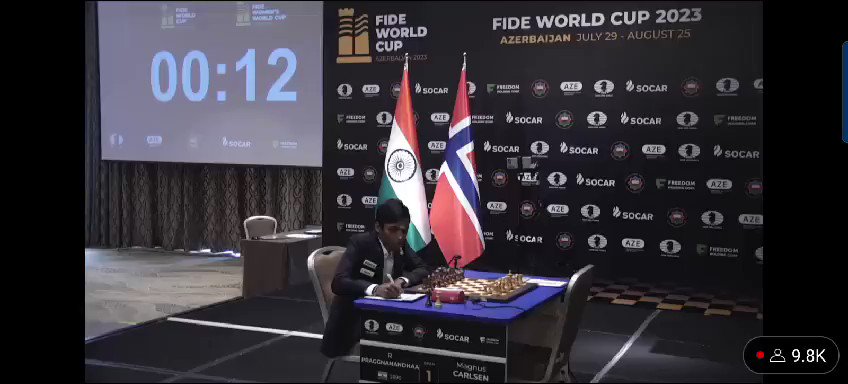 Drishti IAS English on X: Checkmate! Praggnanandhaa's Runner-Up Victory at  FIDE Chess World Cup #Chess #FIDE #Victory #WorldCup #FIDEWorldCup  #MagnusCarlsen #Pragganandhaa #UPSC #IAS #Players #Games #NeverGiveUp #Game  #Check #CheckMate #BoardGames