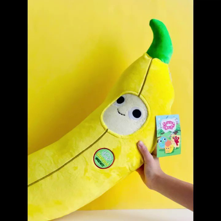 Yummy World Bruce the Banana Interactive Plush by Kidrobot