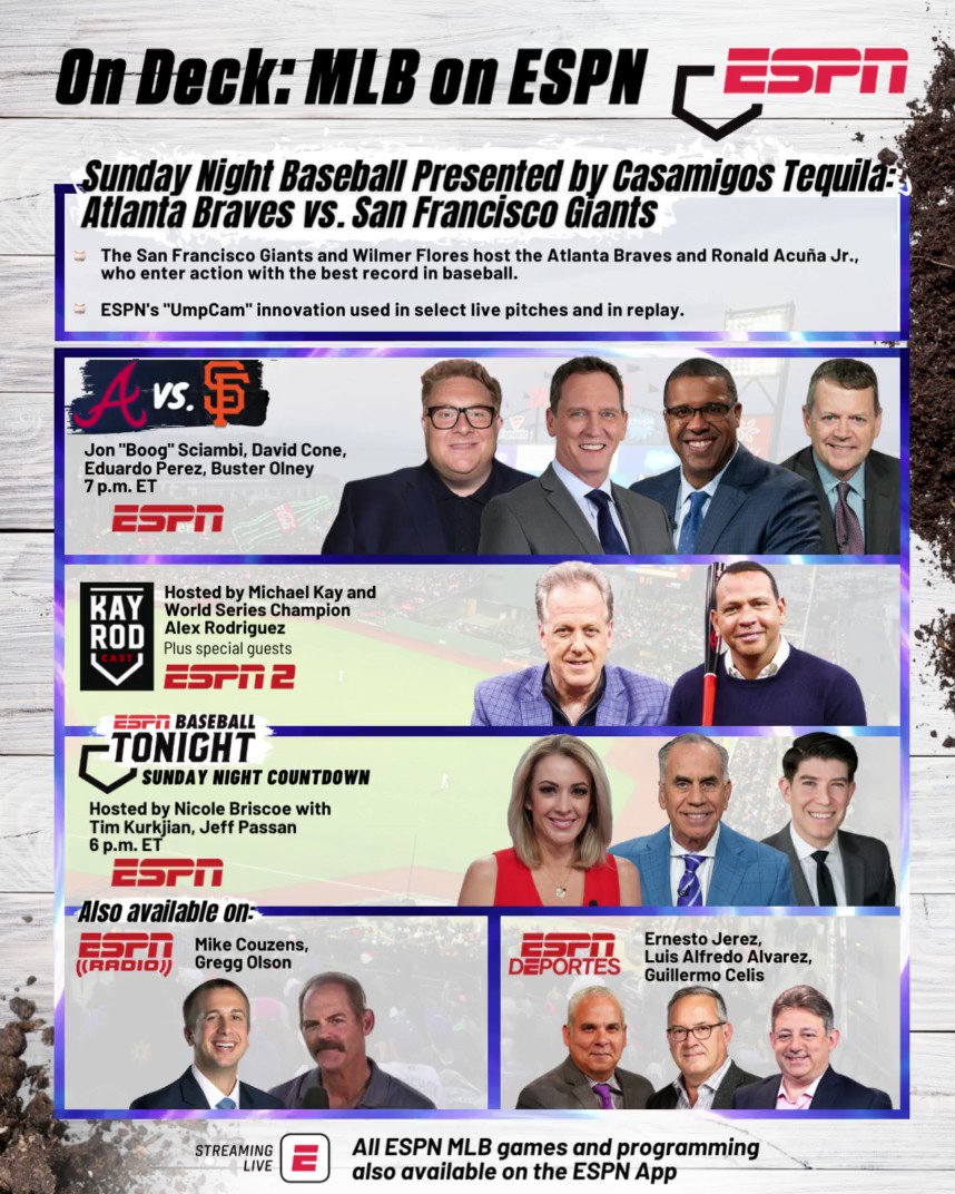 MLB on ESPN Radio (@MLBonESPNRadio) / X