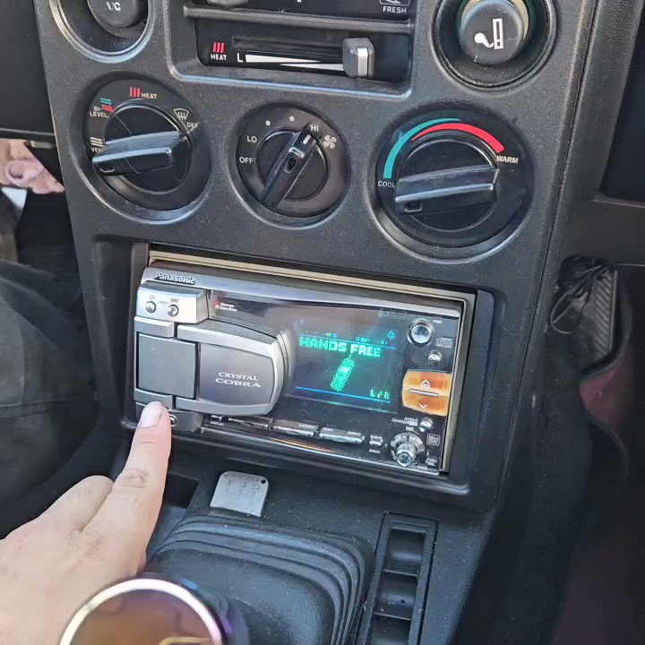 三菱ekワゴン純正1DINオーディオ装着（スズキ ワゴンR・MC21S