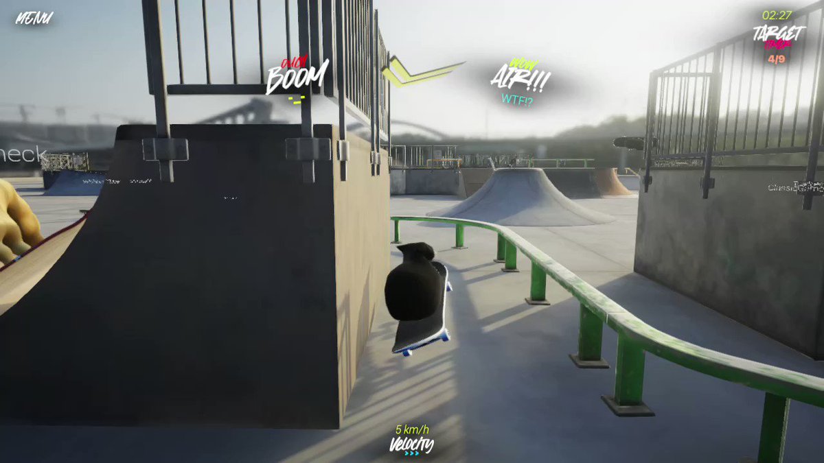 Skateboard Drifting Simulator with Maxwell Cat: The Game