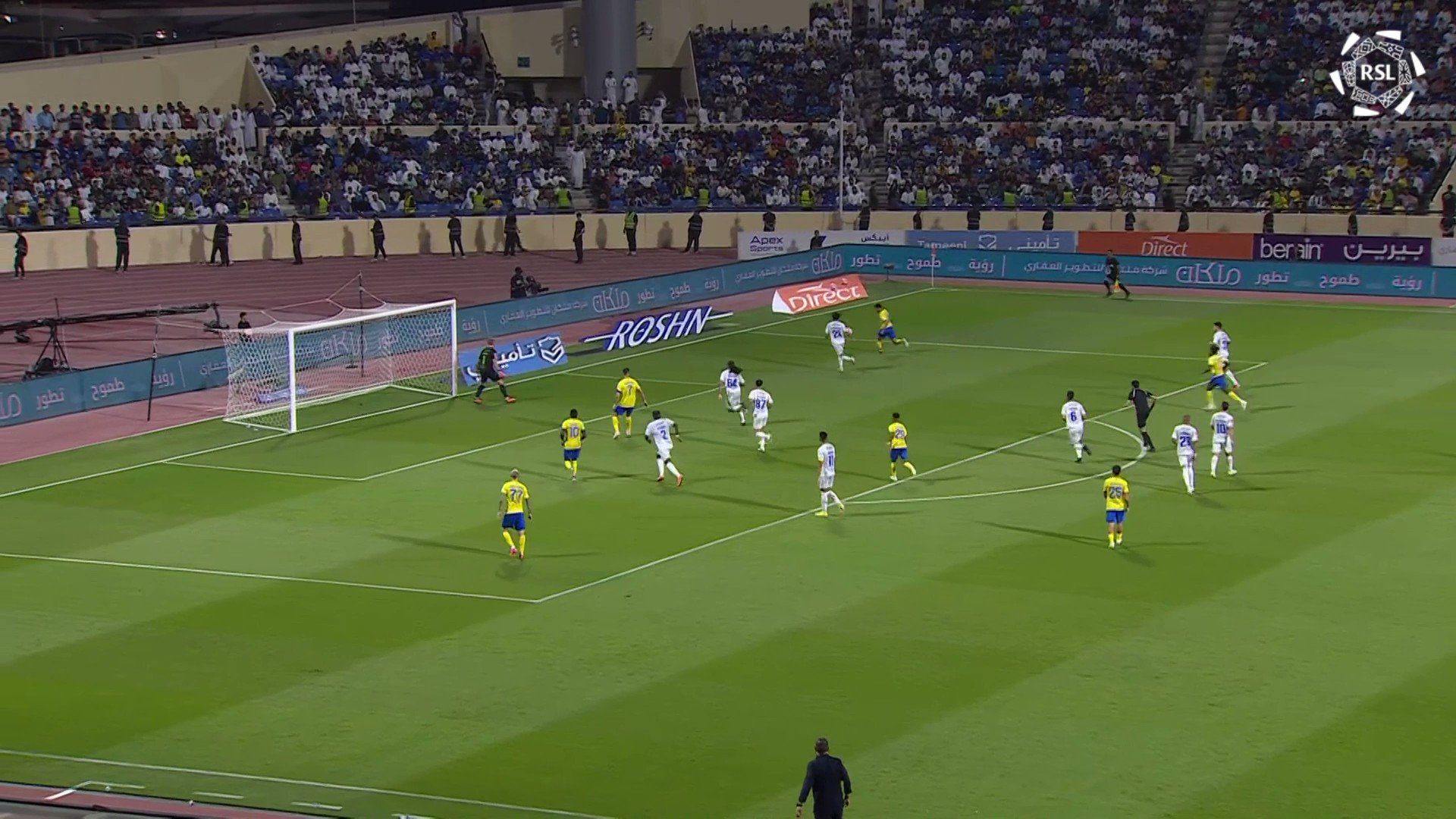 ⚽️ @Cristiano scores his first goal of the league season for Al Nassr #yallaRSL #RoshnSaudiLeague