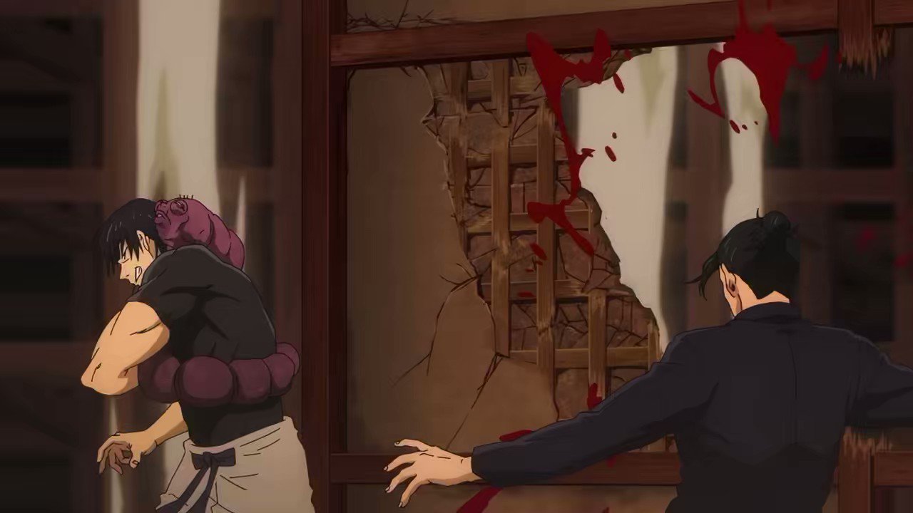 mira on X: “Toji’s biggest crime was mercilessly kicking geto 