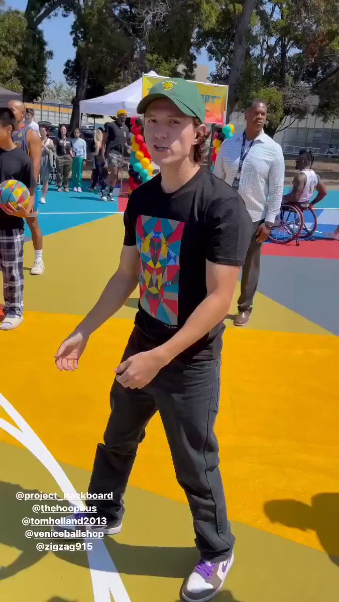 Tom Holland and Zendaya show off their skill in Oakland, California