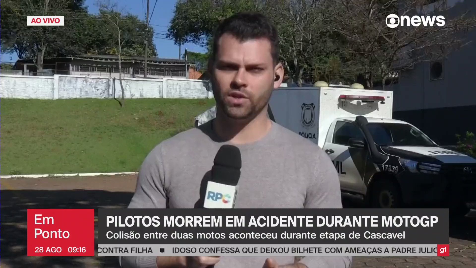 Pilotos morrem em acidente no MotoGP em Cascavel