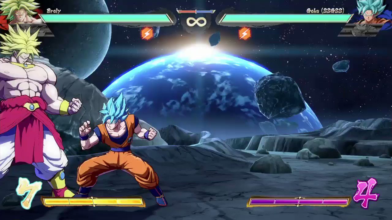 DBFZ - Broly Combos