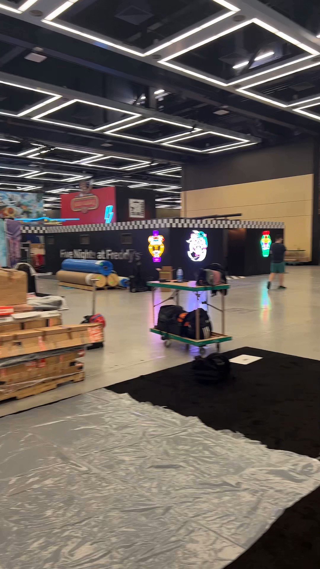 Five Nights at Freddy's PAX West 2023 Booth #fnaf #paxwest #gamingonti