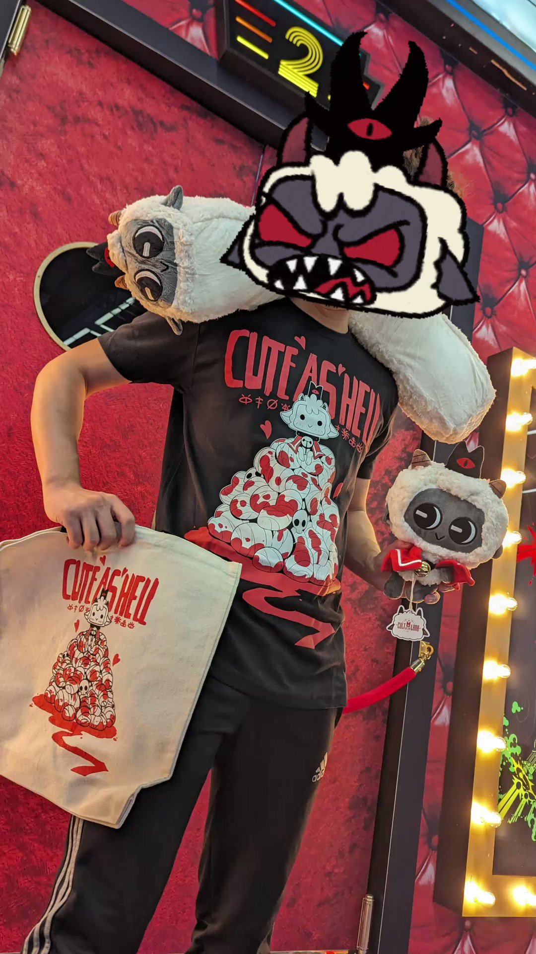 Cult of the Lamb on X: Merch with literally no drip and pizzazz vs Merch with tremendous drip and pizzazz / X