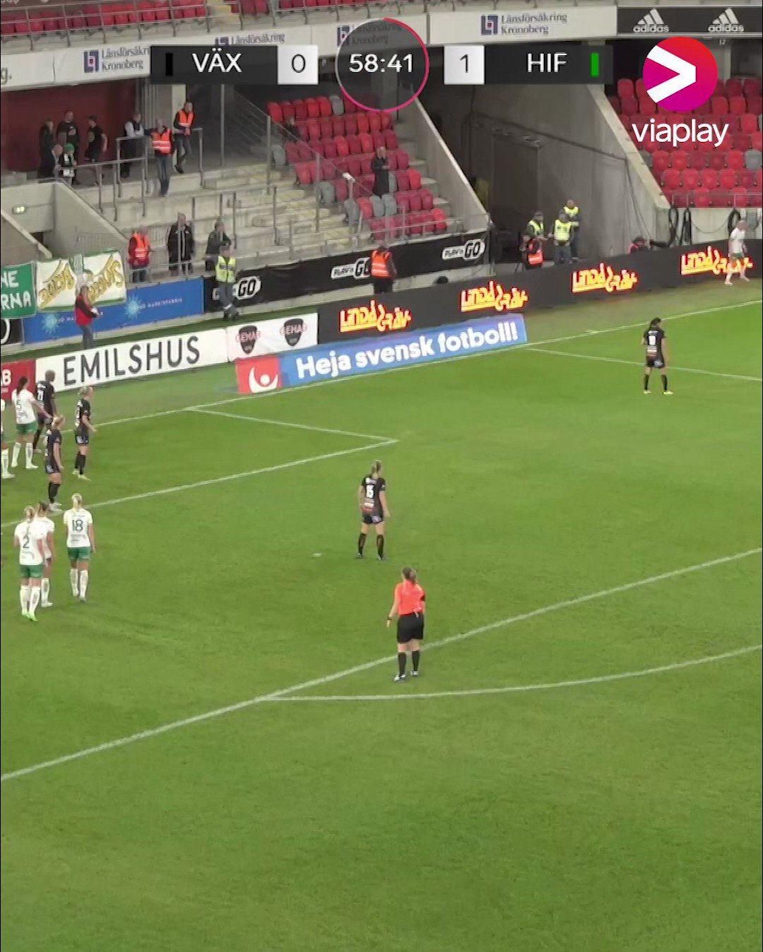 Boye dubblar Hammarbys ledning borta mot Växjö 👏@hammarbyfotboll