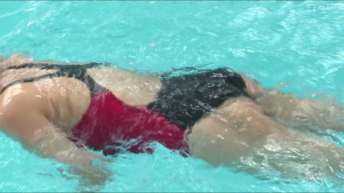 本郷愛 巨乳女子校生の競泳水着越しの甘い誘惑💗