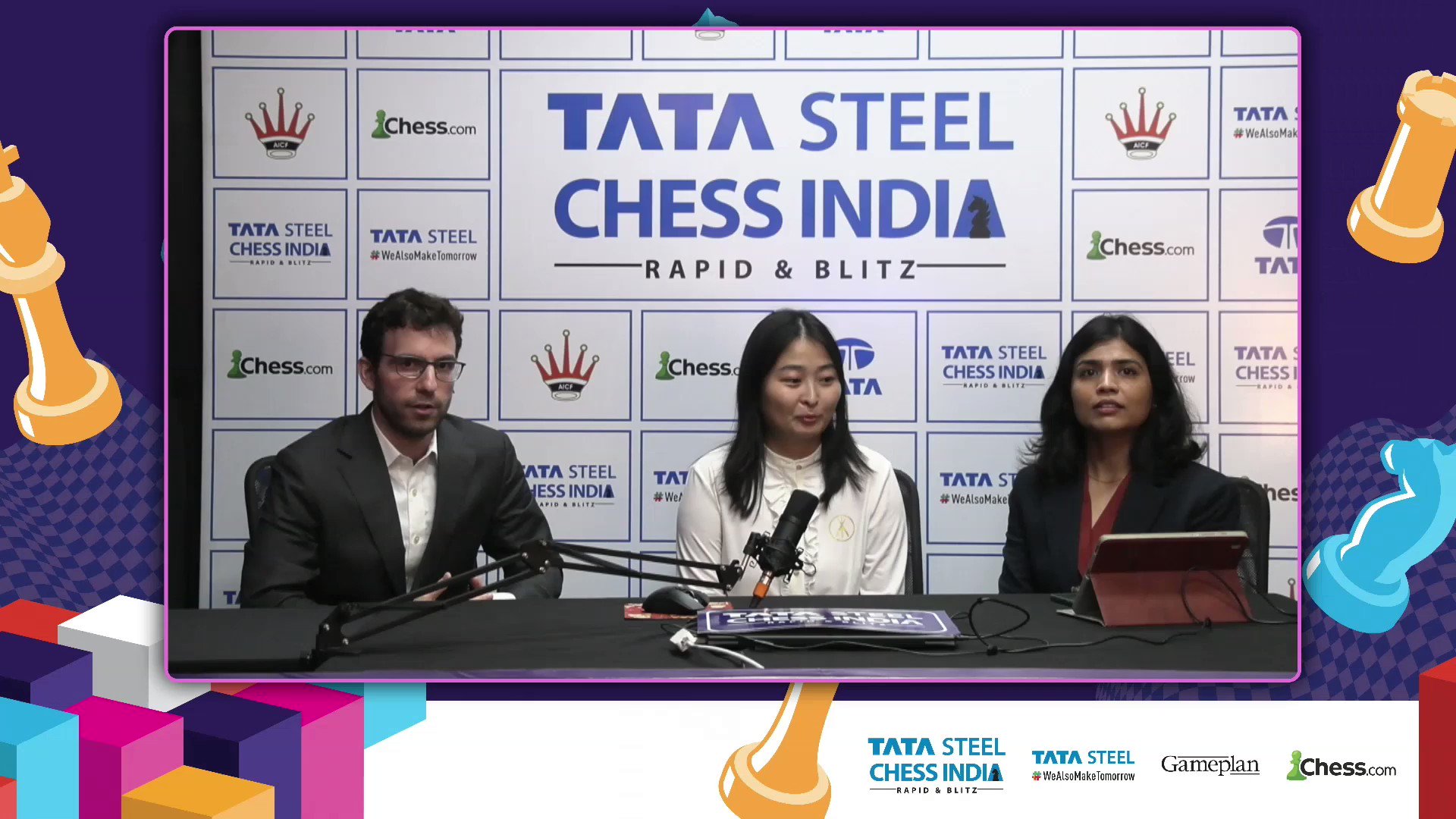 Ju Wenjun wins Tata Steel Chess India Blitz