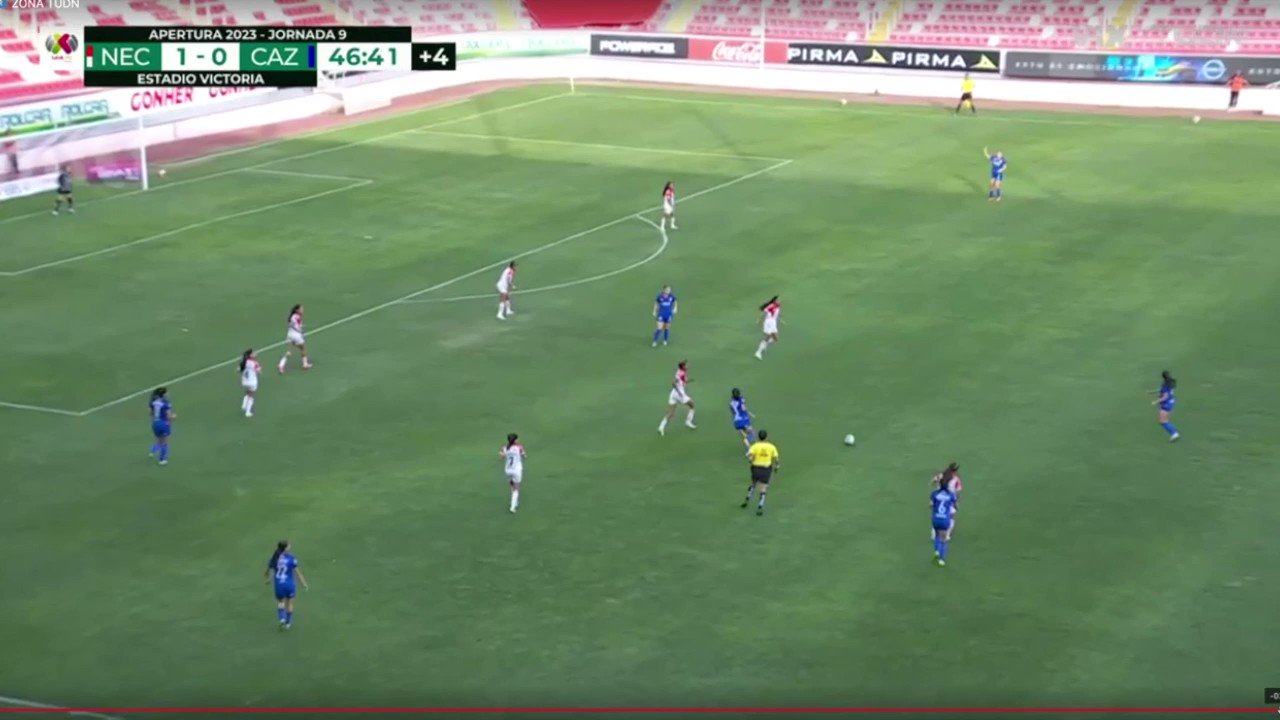 ¡¡¡G⚽LAZ⚽!!!🔝 Meghan Cavanaugh desde fuera del área y con pierna derecha mandó el esférico a las redes rivales. ¡Qué disparo! 😮‍💨#VamosPorEllas👊🏼