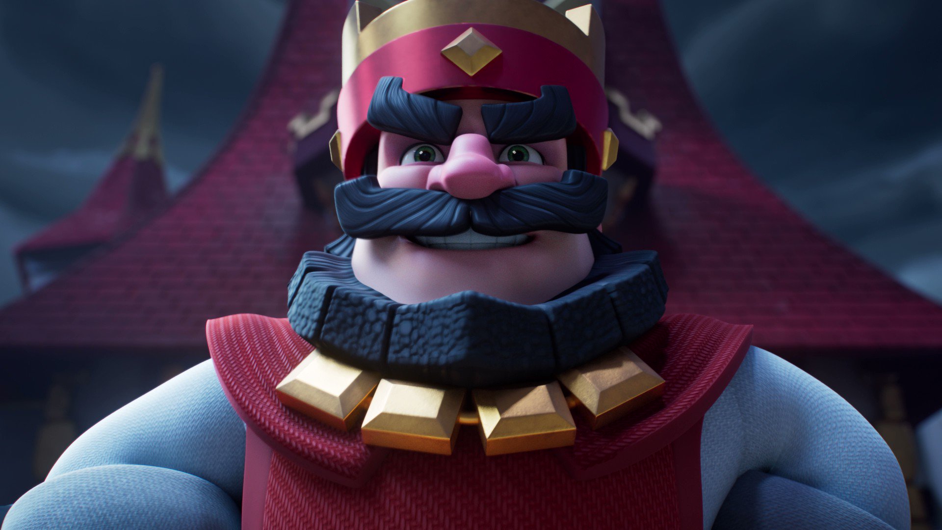 Figure of King in Clash Royale