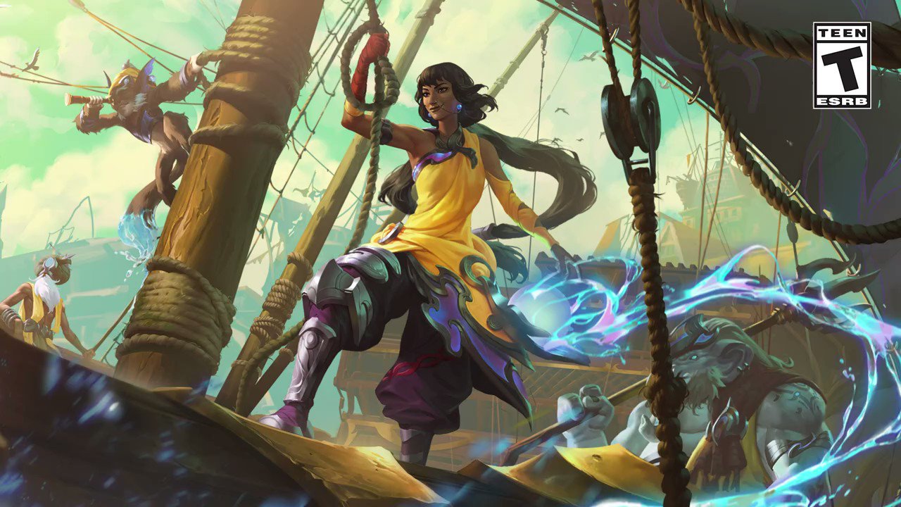 Legends of Runeterra on X: Ready to set sail for a grand adventure? Grab your friends, chart your course, and brave the seas in Fate's Voyage: Onward, releasing September 13. /