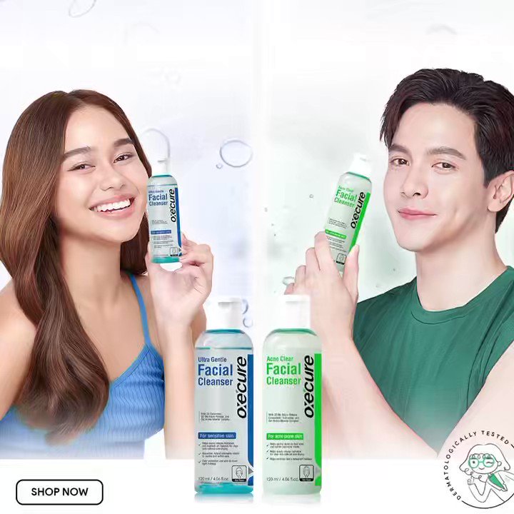 Oxecure Acne Facial Cleanser How To Use UK Store