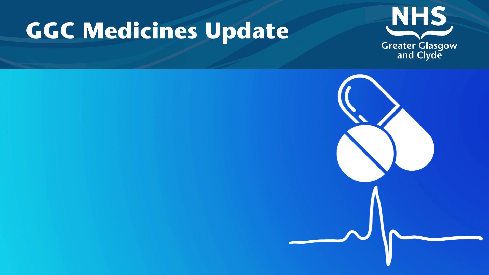 GGC Medicines: CMOP Homepage