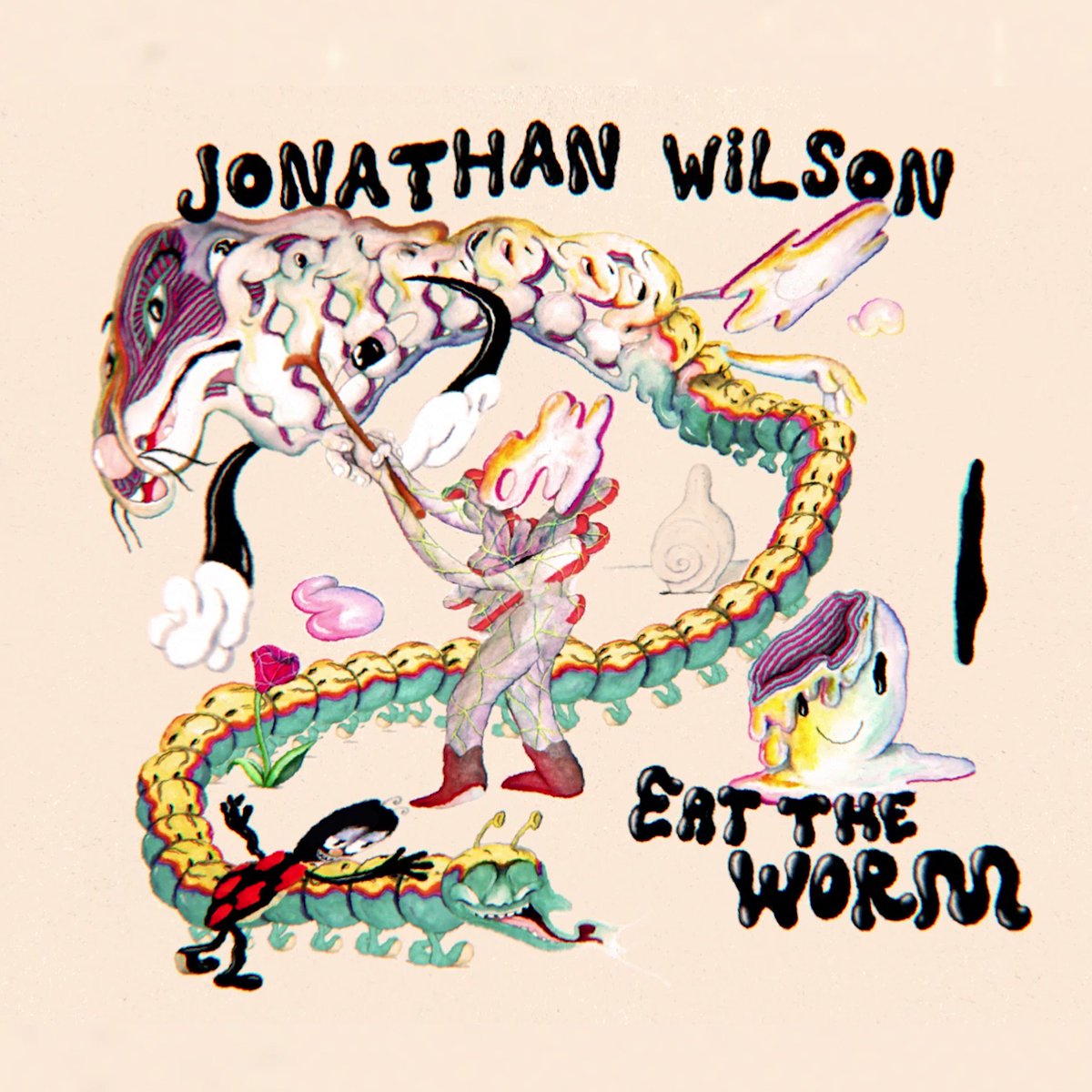 欧2LP Jonathan Wilson Eat The Worm 538912830 BMG /00520 Jonathan Wilson – Eat The Worm – 2 x Vinyl (LP, Stereo