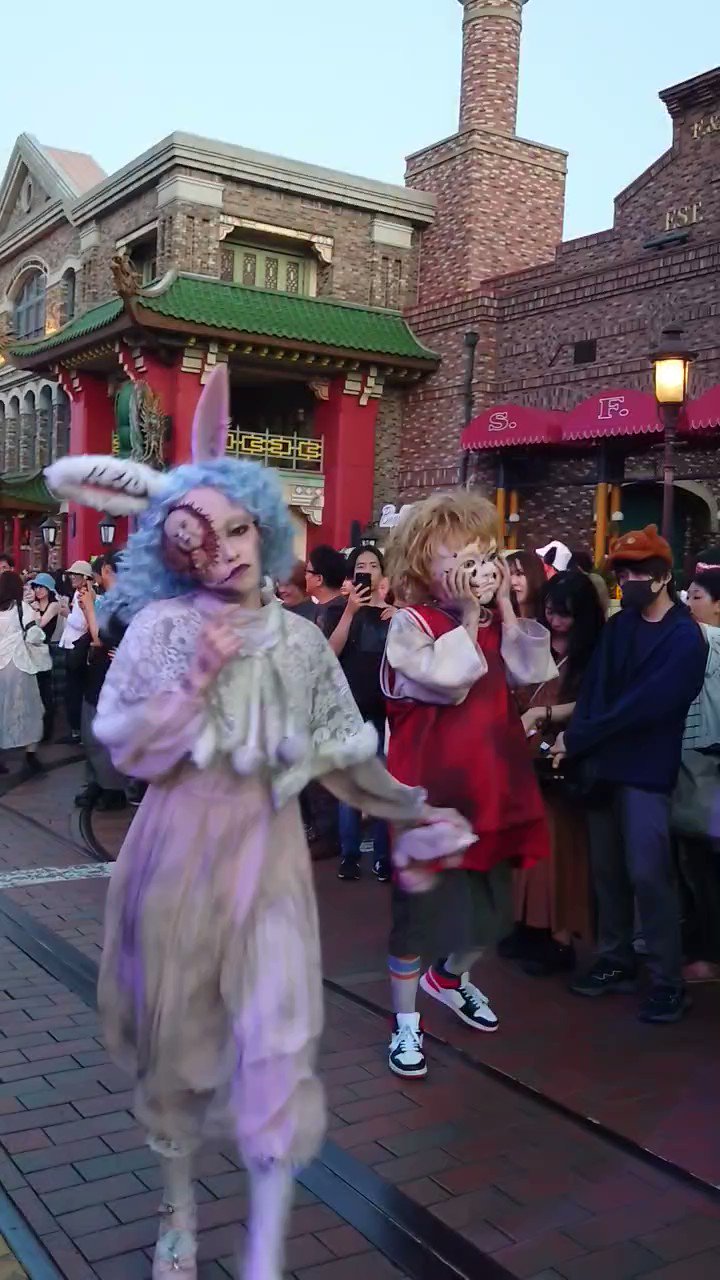 仮装たのしい〜！　ゾンビなうさぎ ちいかわ 仮装たのしい～！マスコット（ゾンビなうさぎ） | ちい