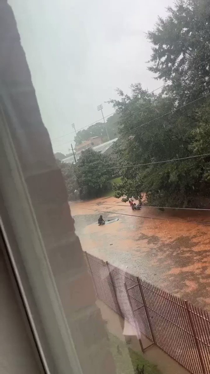 Flooding at Clark Atlanta University, Videos