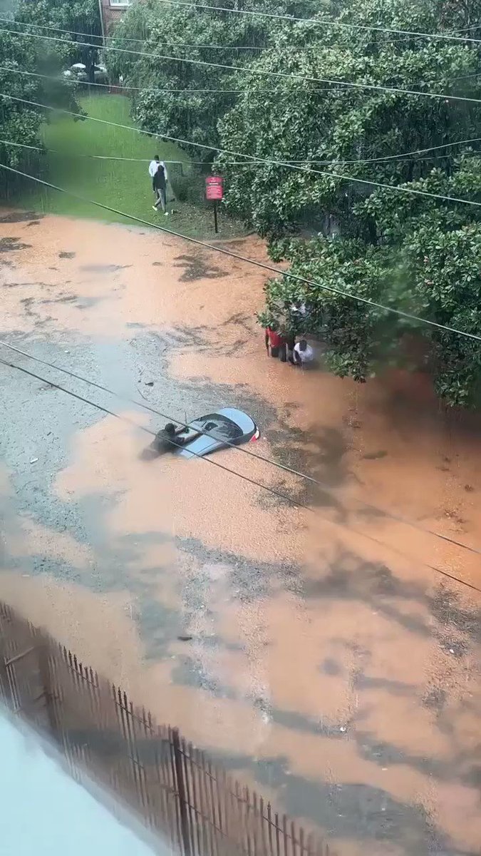 Flooding at Clark Atlanta University, Videos