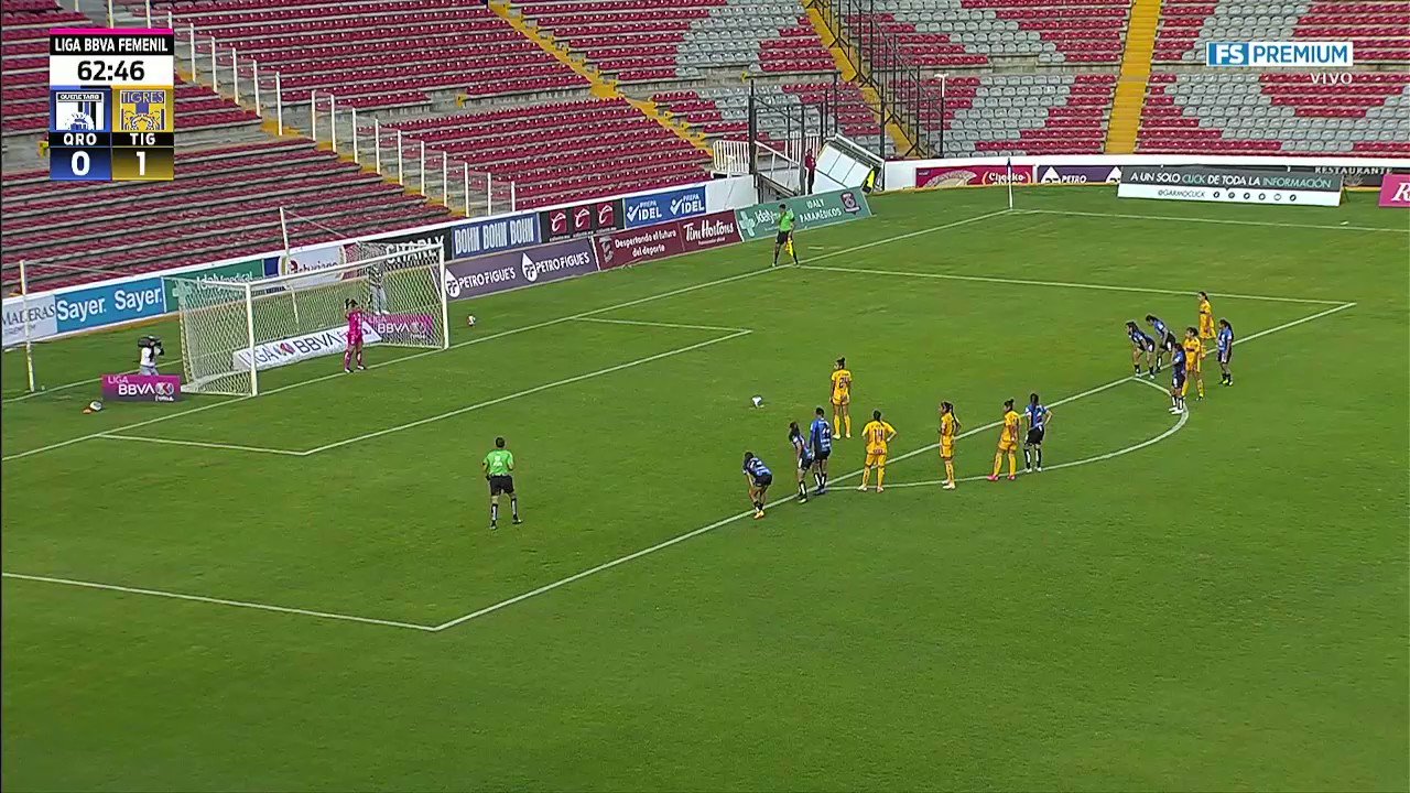 ¡¡¡G⚽⚽⚽L!!!Desde el 📍manchón penal, Maricarmen Reyes anotó el que sería el segundo de la tarde. 🤯#VamosPorEllas👊🏼 | 📹#NoTeLoPierdas